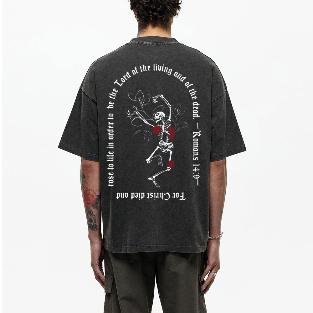 Rose To The Christian Washed T-Shirt