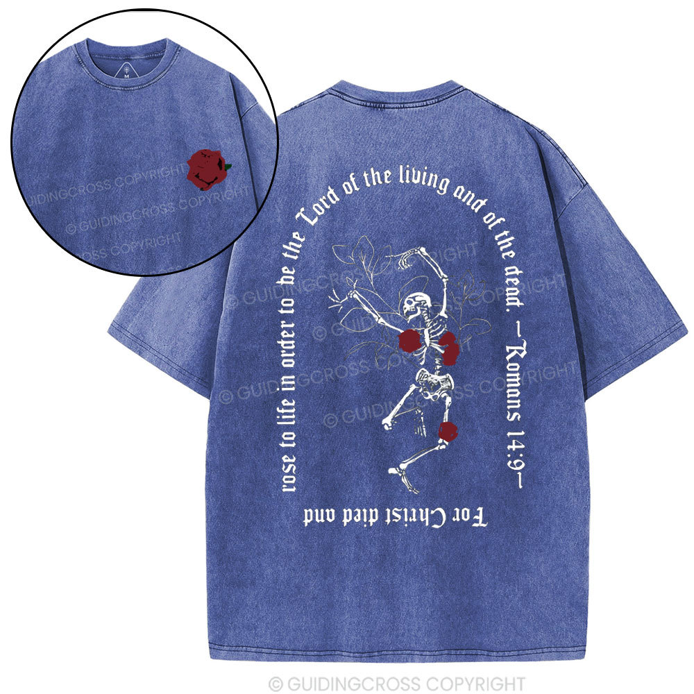 Rose To The Christian Washed T-Shirt