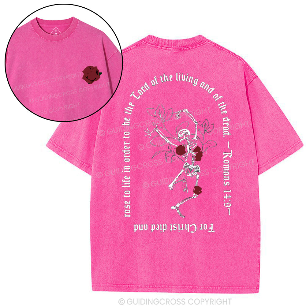 Rose To The Christian Washed T-Shirt