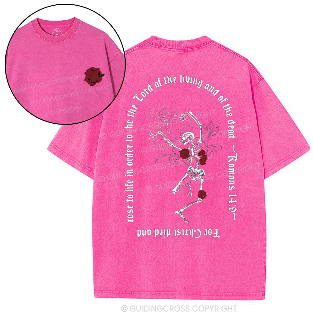 Rose To The Christian Washed T-Shirt