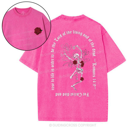 Rose To The Christian Washed T-Shirt