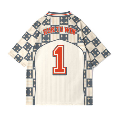 Run To Win Christian Collar Jersey