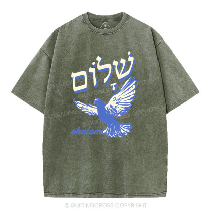 SAGHLOM Christian Washed T-Shirt