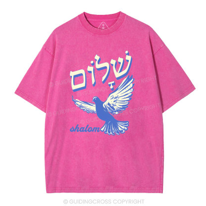SAGHLOM Christian Washed T-Shirt