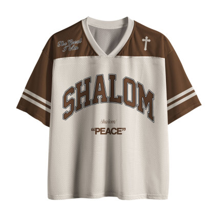 SAHLOM Christian Brown Mesh Jersey