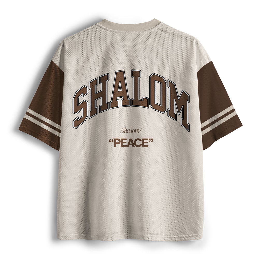 SAHLOM Christian Brown Mesh Jersey