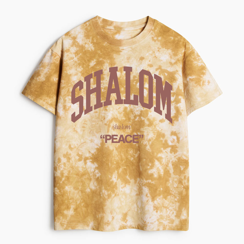 SAHLOM Heavy Cotton Tie Dye T-Shirt