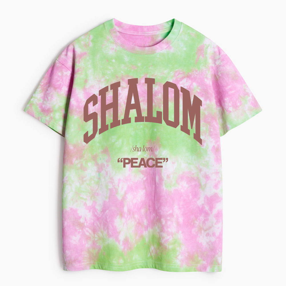 SAHLOM Heavy Cotton Tie Dye T-Shirt