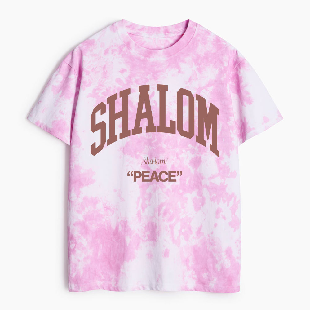 SAHLOM Heavy Cotton Tie Dye T-Shirt