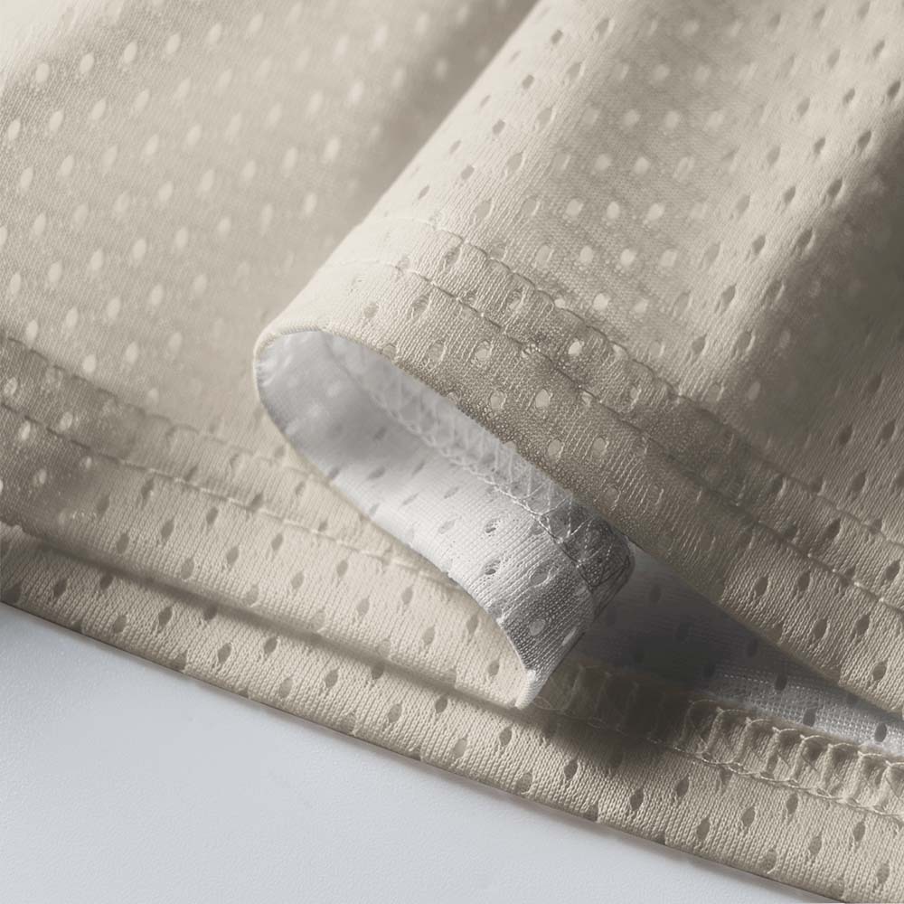 SHALOM Christian Beige Mesh Jersey