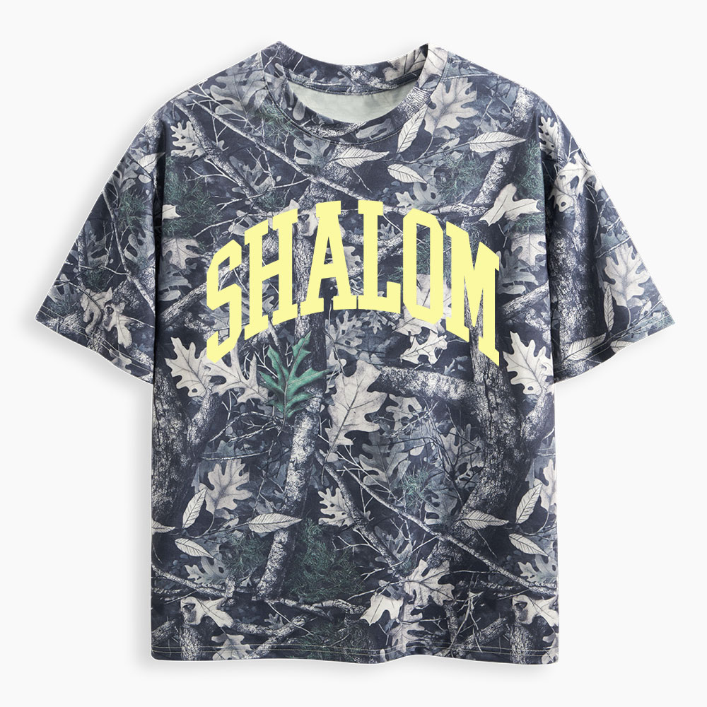 SHALOM Christian Camo T-Shirt