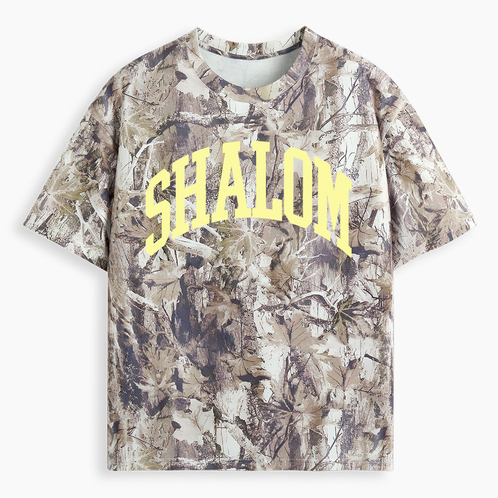 SHALOM Christian Camo T-Shirt
