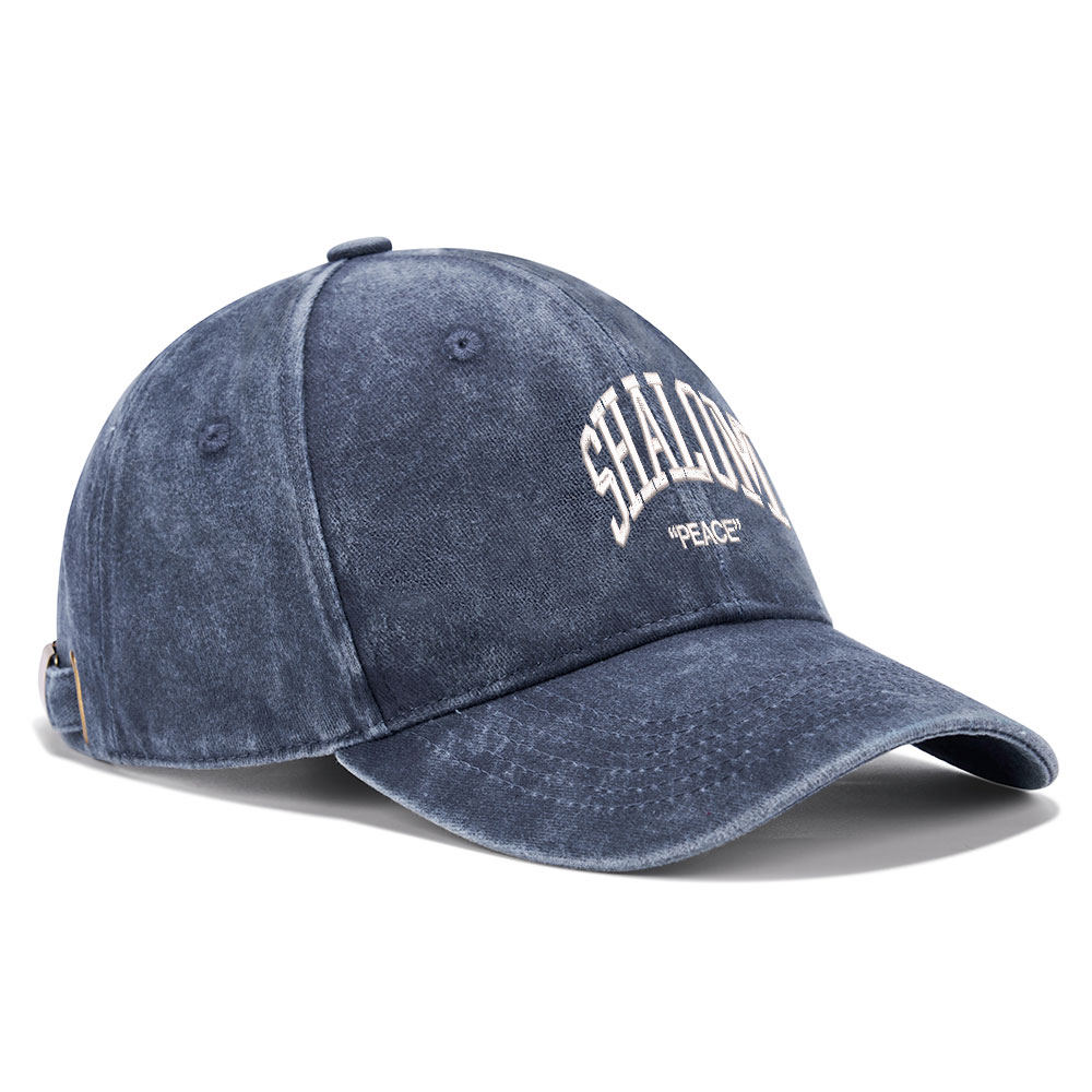 SHALOM Christian Washed Hat