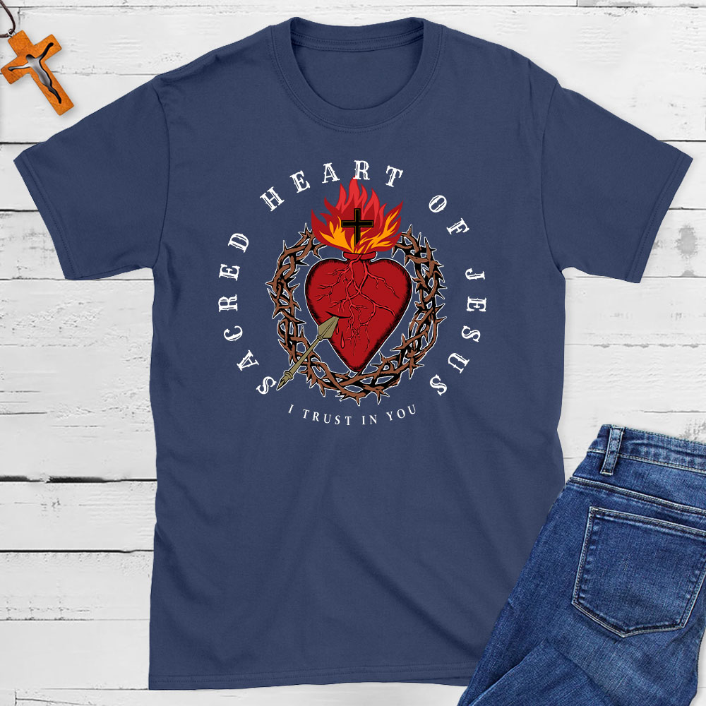 Sacred Heart Of Jesus Christian T-Shirt