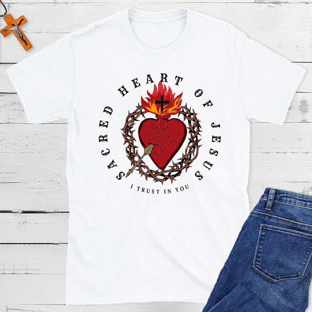 Sacred Heart Of Jesus Christian T-Shirt