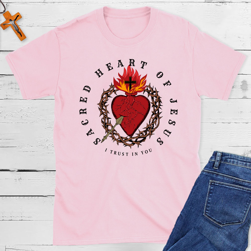 Sacred Heart Of Jesus Christian T-Shirt