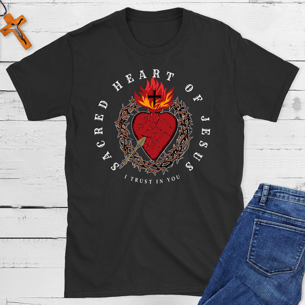 Sacred Heart Of Jesus Christian T-Shirt