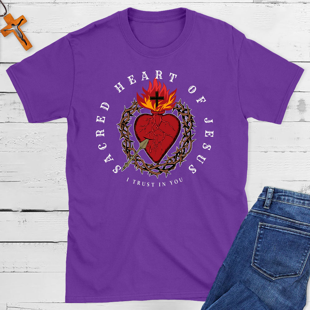 Sacred Heart Of Jesus Christian T-Shirt