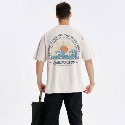 Sailing Club Christian Washed T-Shirt