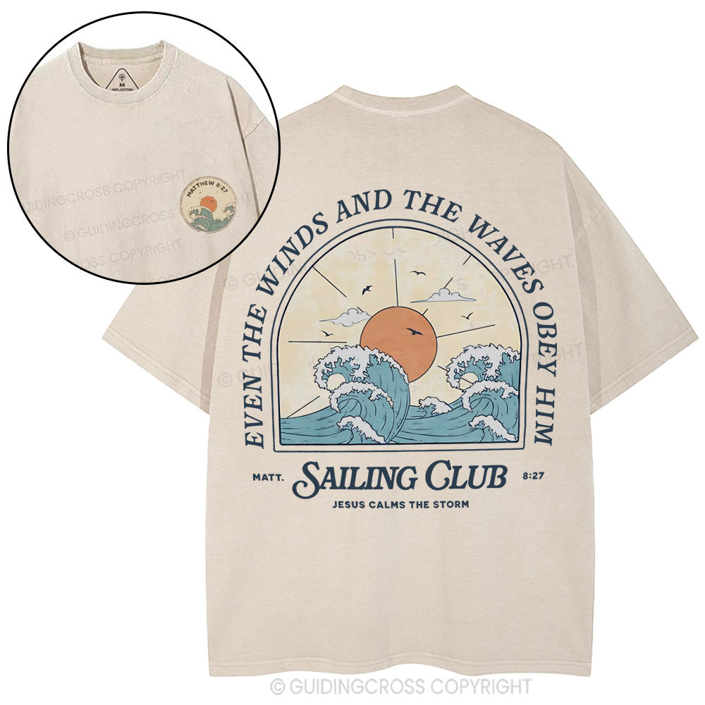 New-Sample Christian Washed T-Shirt Sale - GuidingCross