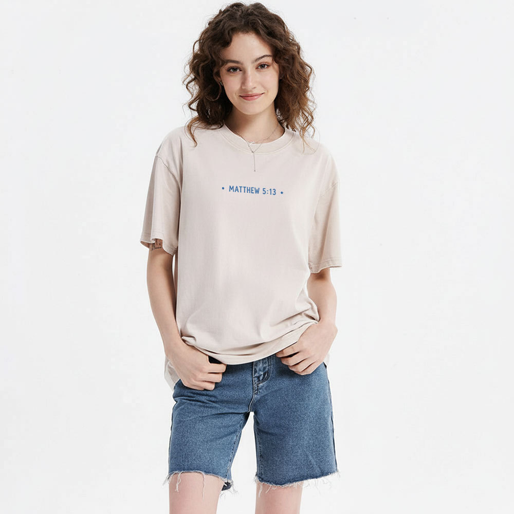 Salt And Light Christian Washed T-Shirt
