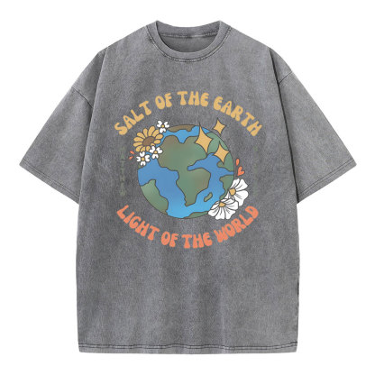 Salt Of The Earth Christian Wahsed T-Shirt