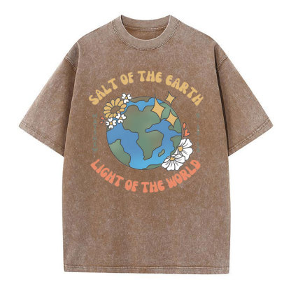 Salt Of The Earth Christian Wahsed T-Shirt
