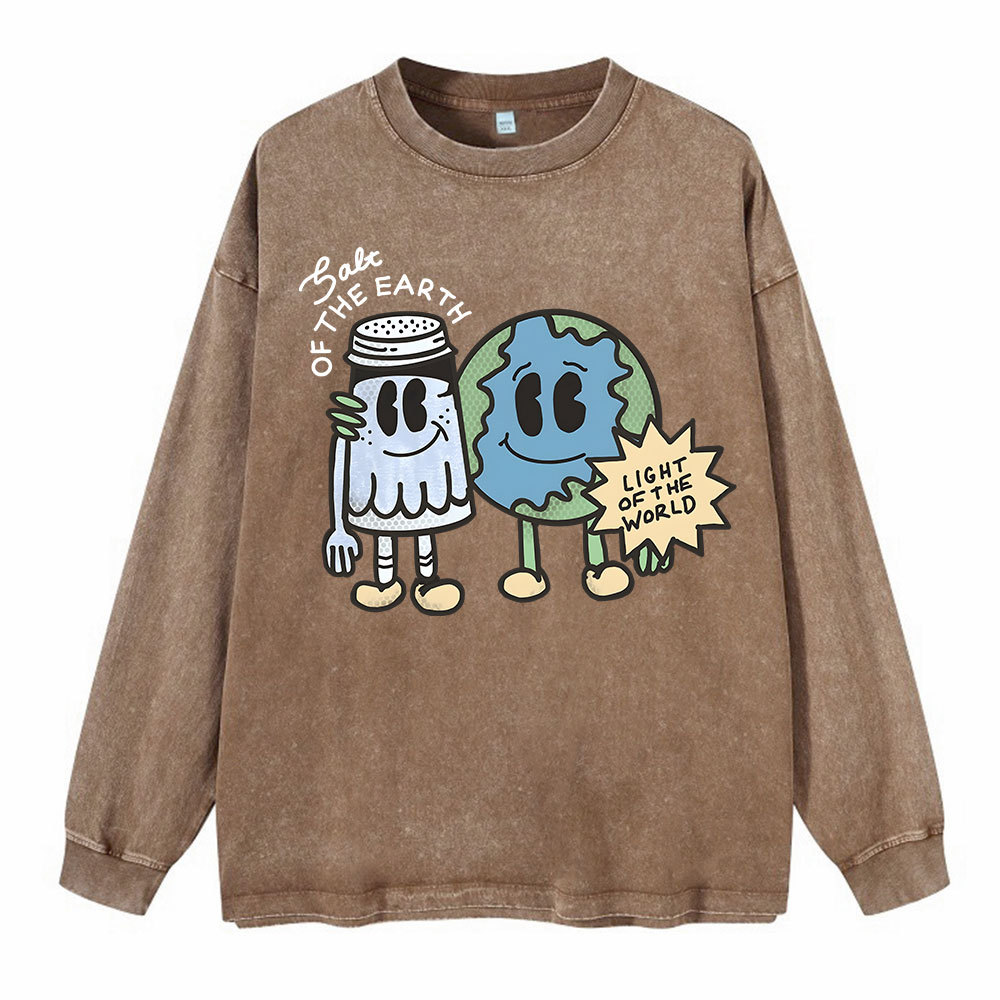 Salt Of The Eatrh Washed Long Sleeve T-Shirt