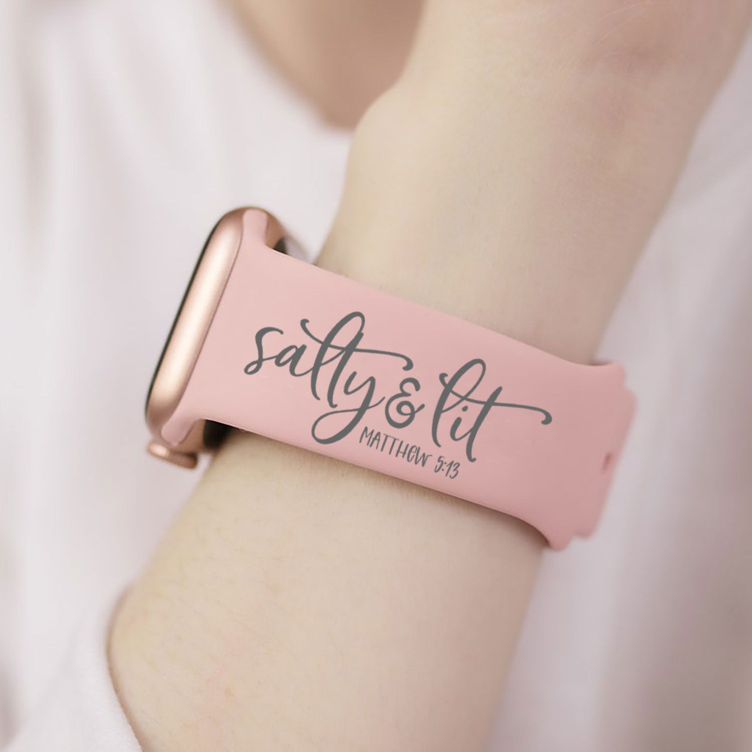 Salty And Lit Christian Watch Band