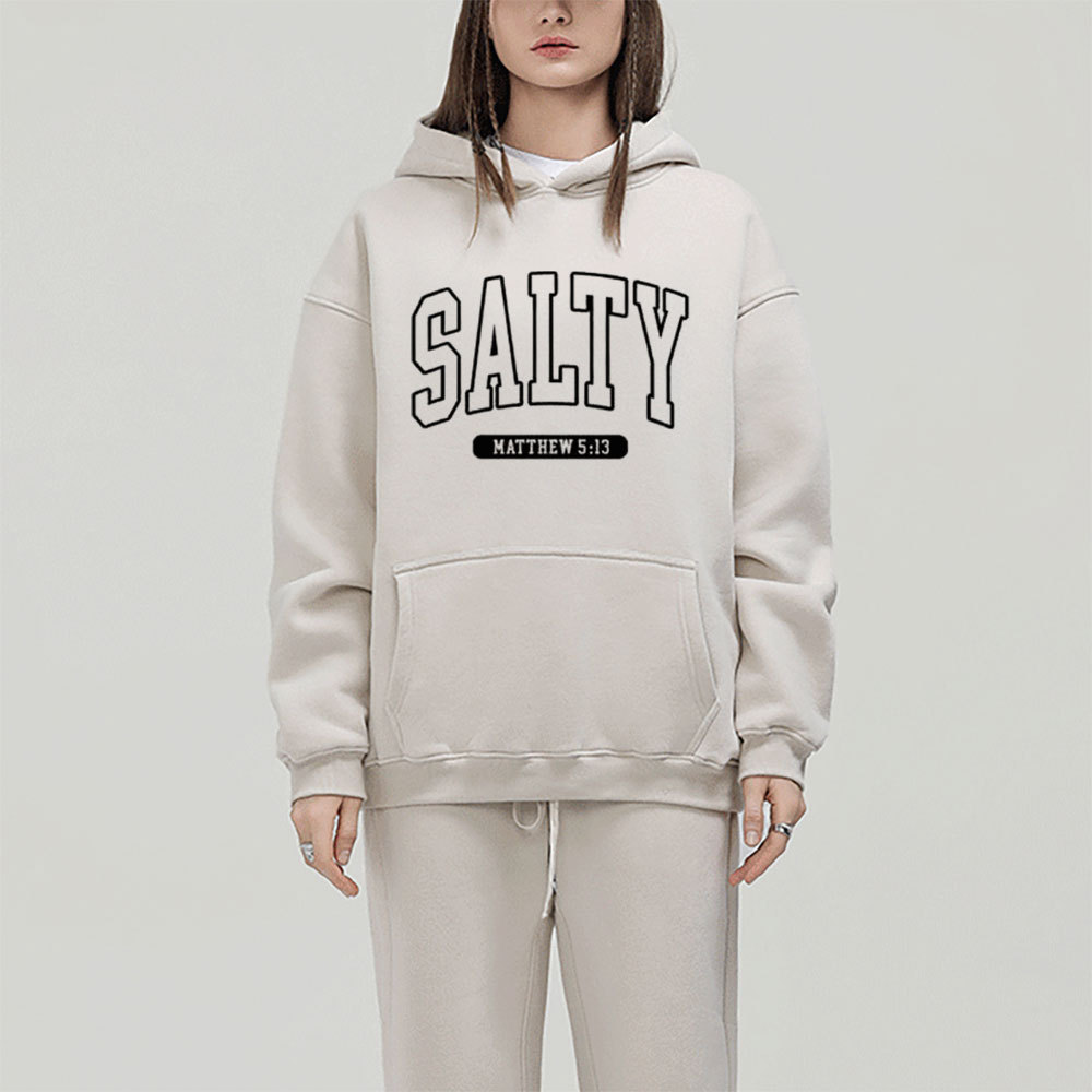 Salty Christian Fleece Hoodie Set