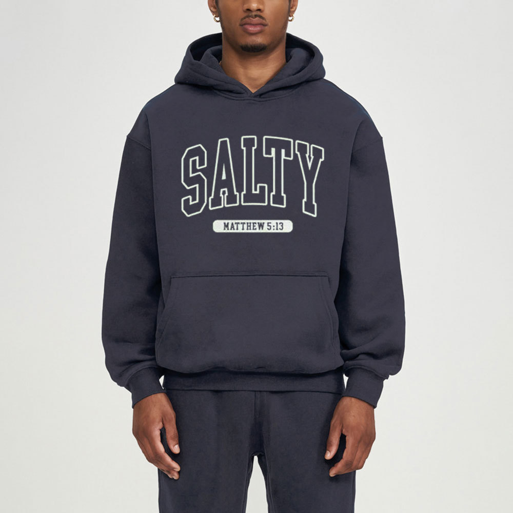 Salty Christian Fleece Hoodie Set