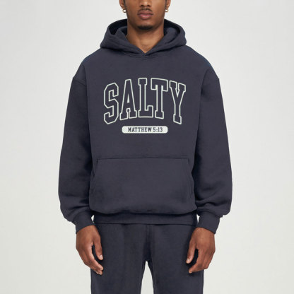 Salty Christian Fleece Hoodie Set