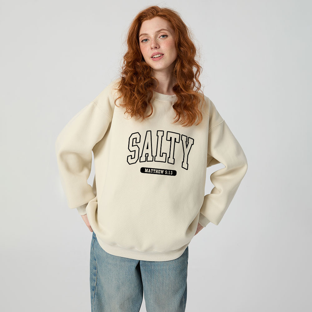 The Salty Christian Fleece Sweatshirt