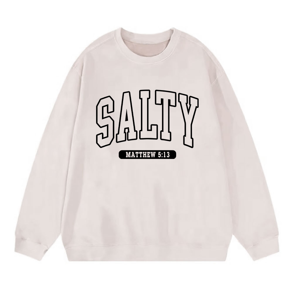 Salty Christian Washed Sweatshirt