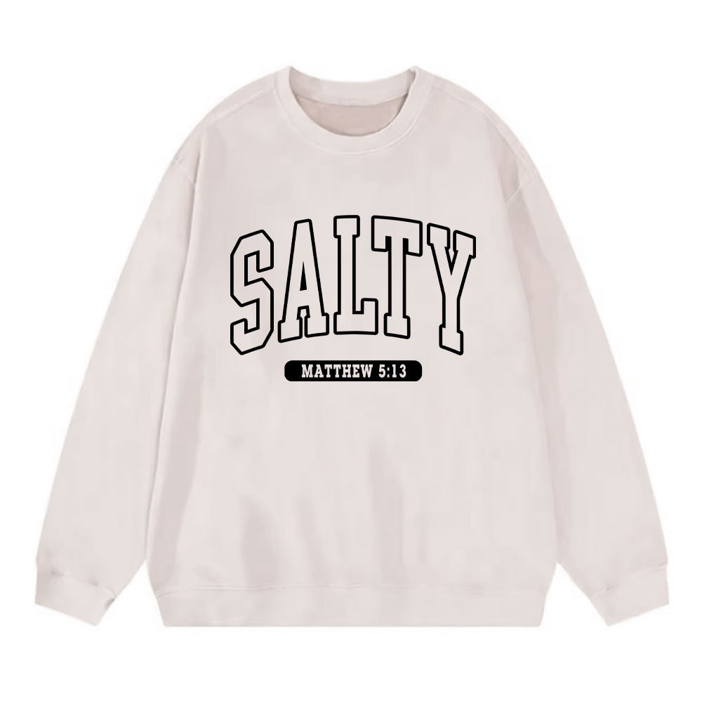 Salty Christian Washed Sweatshirt