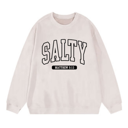 Salty Christian Washed Sweatshirt