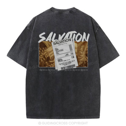 Salvation Christian Washed T-Shirt