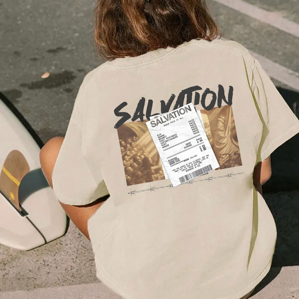 Salvation Christian Washed T-Shirt
