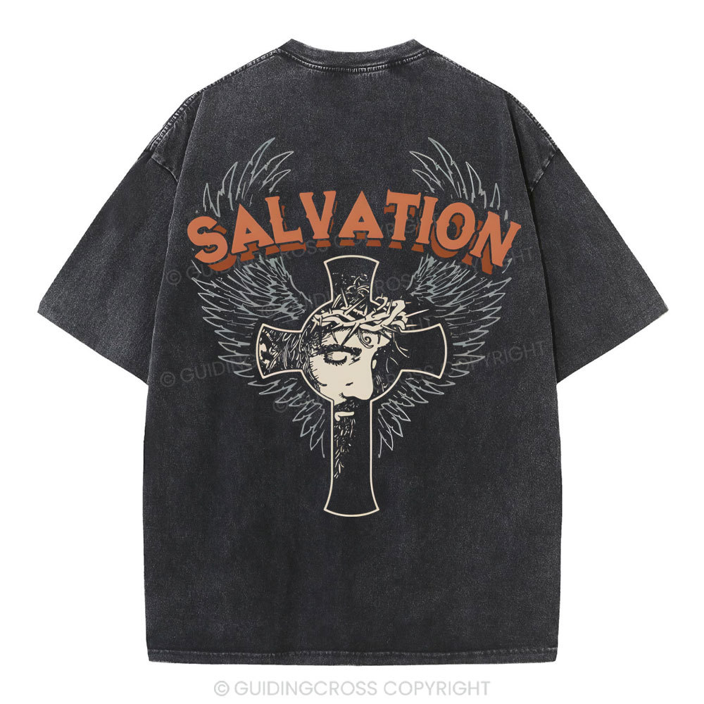 Salvation Christian Washed T-Shirt