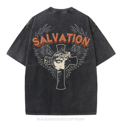 Salvation Christian Washed T-Shirt