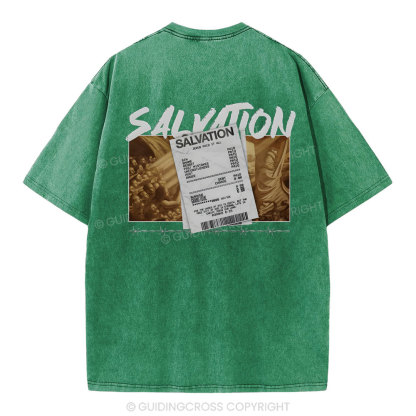 Salvation Christian Washed T-Shirt