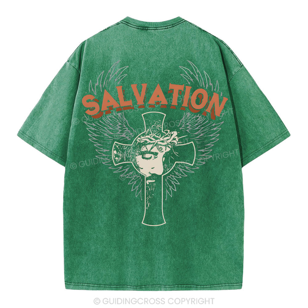 sample washed T-Shirt Sale - GuidingCross