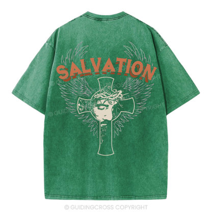Salvation Christian Washed T-Shirt