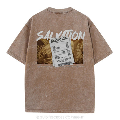 Salvation Christian Washed T-Shirt