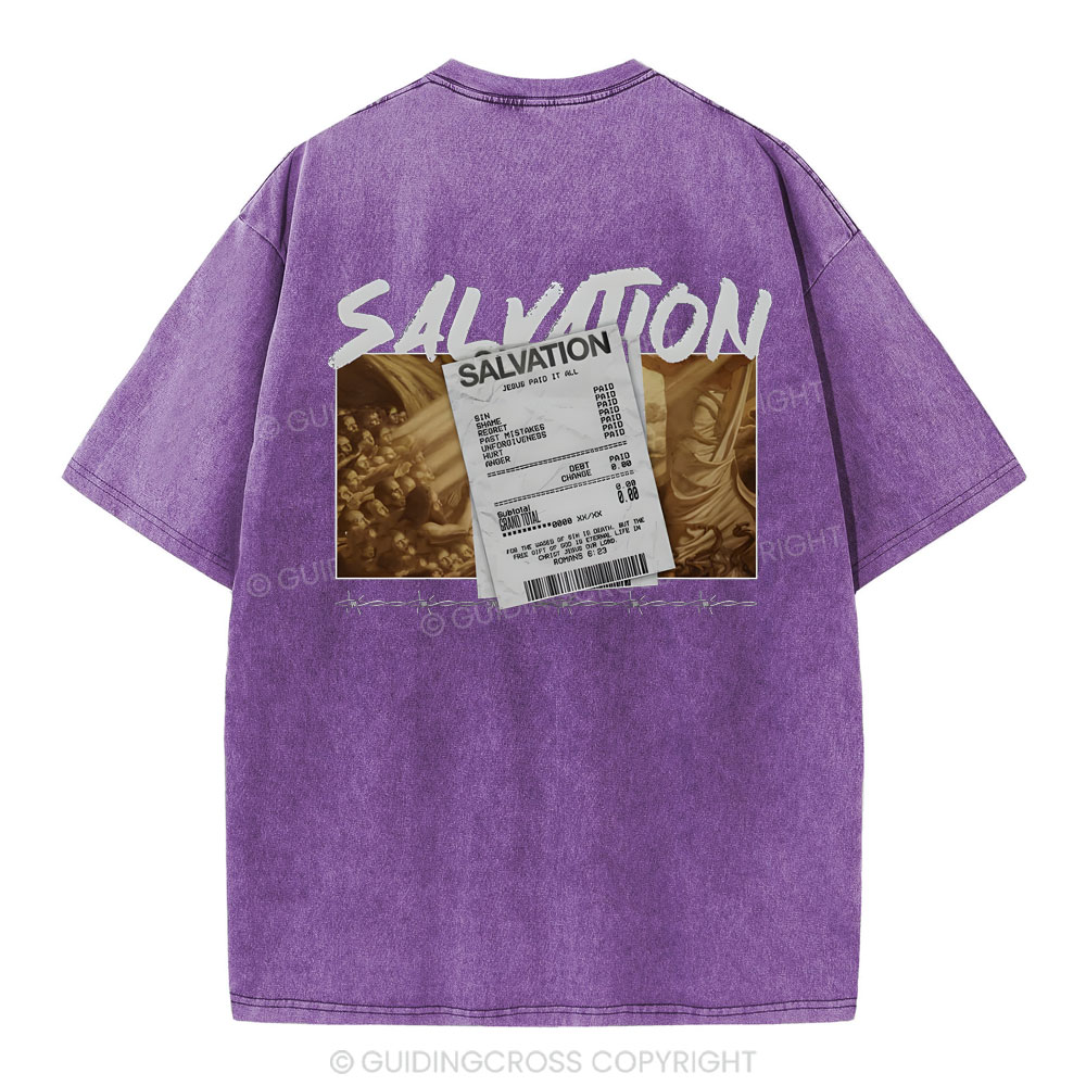 Salvation Christian Washed T-Shirt