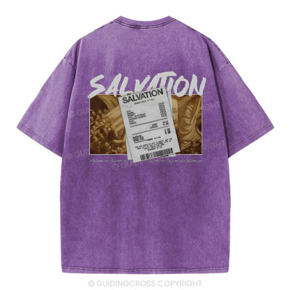 Salvation Christian Washed T-Shirt