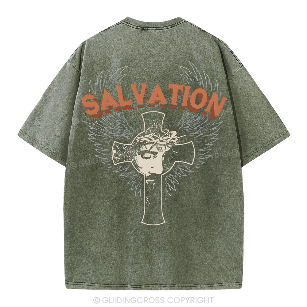 Salvation Christian Washed T-Shirt