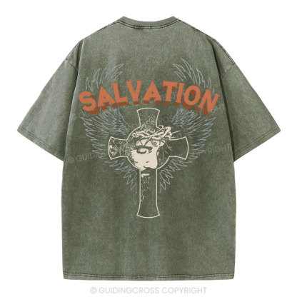 Salvation Christian Washed T-Shirt