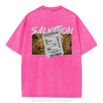 Salvation Christian Washed T-Shirt