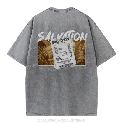 Salvation Christian Washed T-Shirt